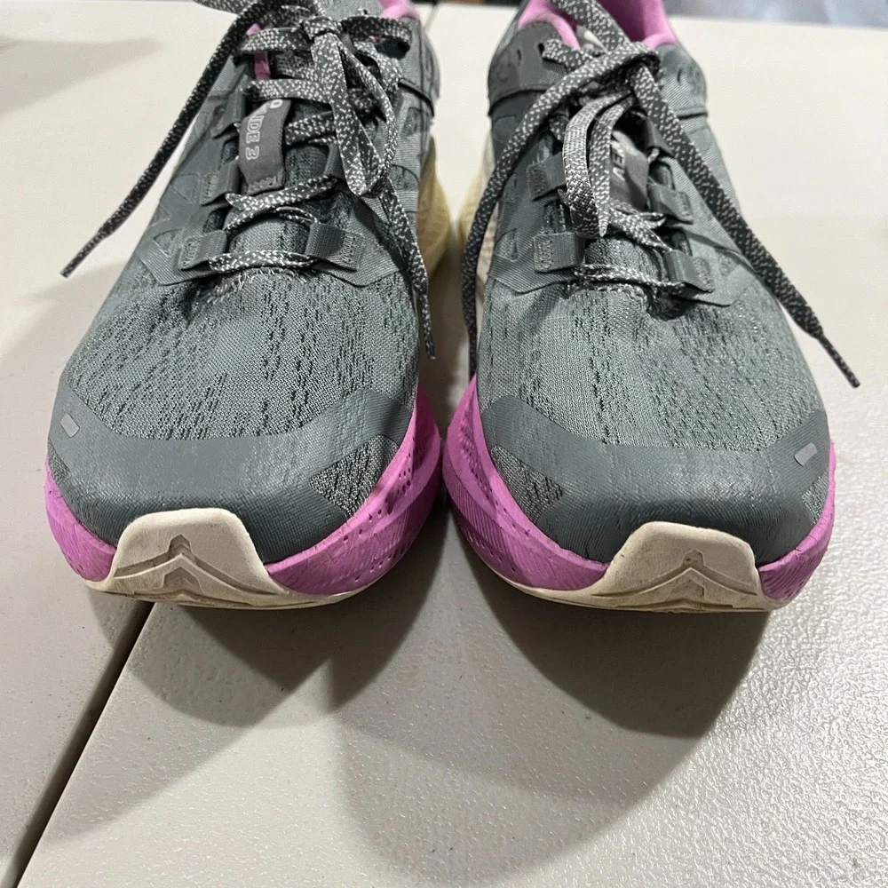 Salomon Aero Glide 2 Women's Running Shoes Gray‎ Pink 10.5 Performance